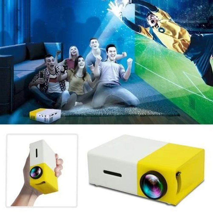 Cinéma, HD HDMI USB VGA AV SD Smartphone TV Xbox PC