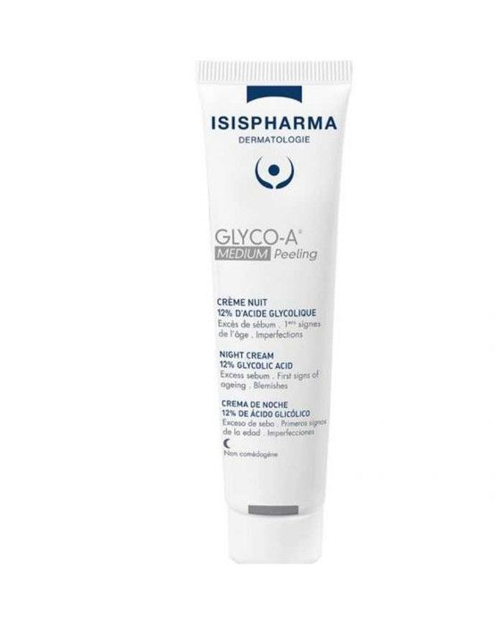 ISISPHARMA GLYCO-A MEDIUM Peeling Crème Nuit 12% d’acide glycolique 30ml