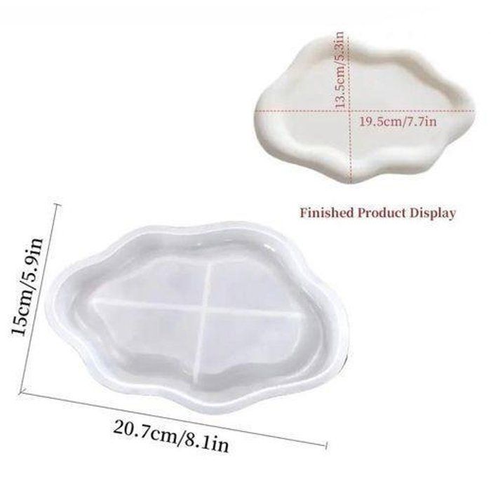Moule en silicone pour bibelot de bijoux nuage