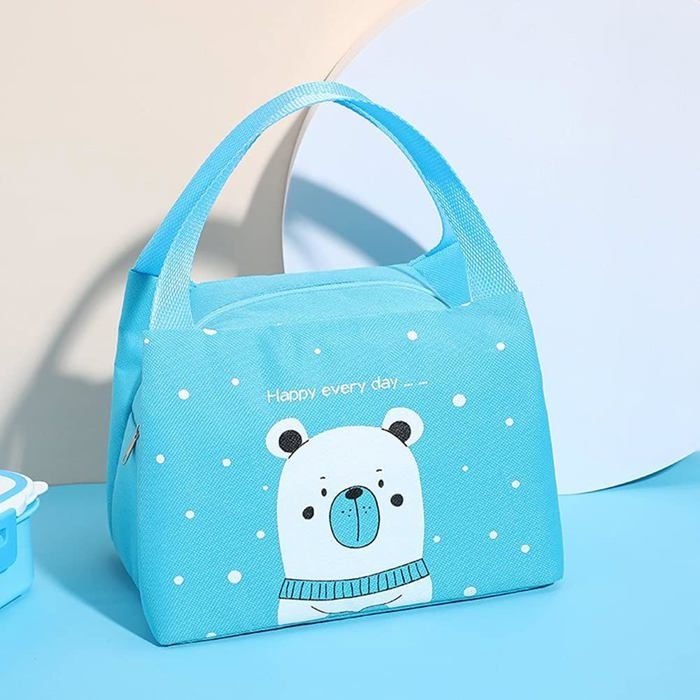 Sac Isotherme Repas Enfant Bande dessinée - Bleu