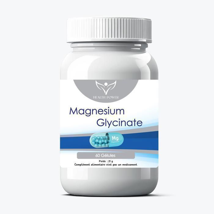 Magnésium Glycinate 60 Gélules 300mg