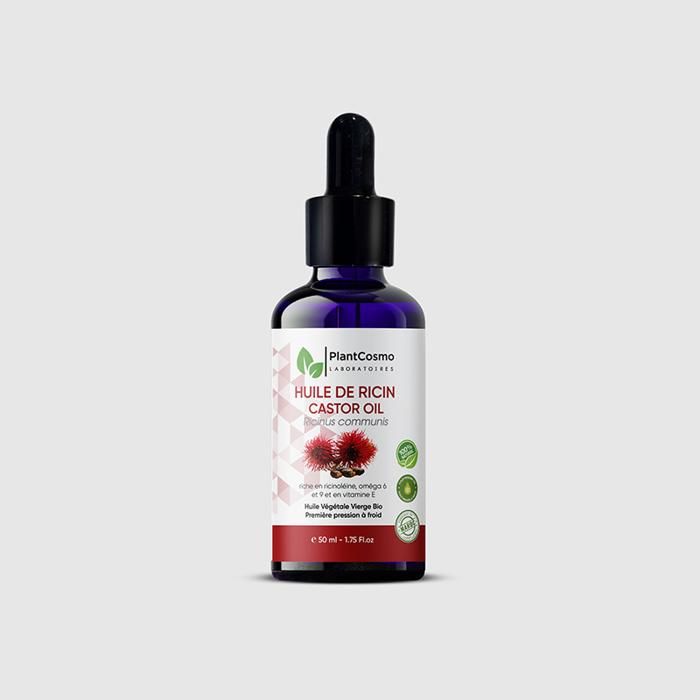Huile Végétale - PLANTCOSMO LABORATOIRES - Ricin - 50 ml - Bio - Hydratante - Anti-âge