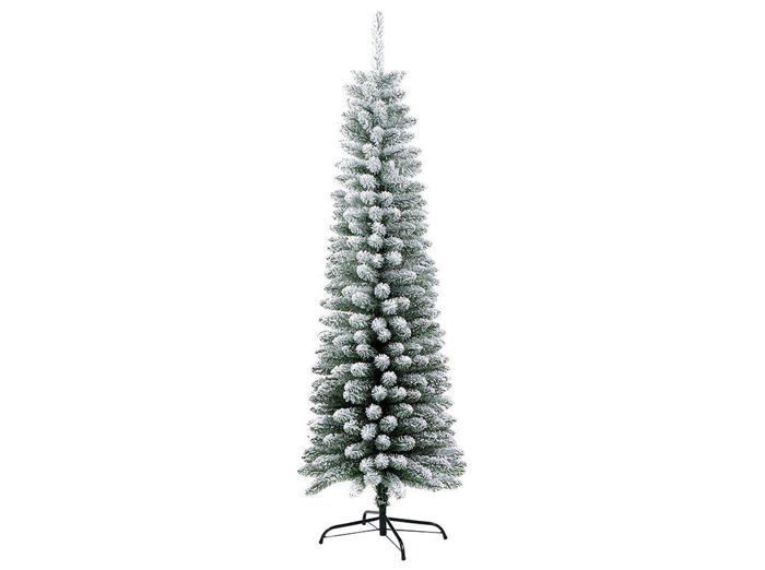 Sapin de Noël - Actuel - Slim - 180 cm - Effet neige - Design contemporain