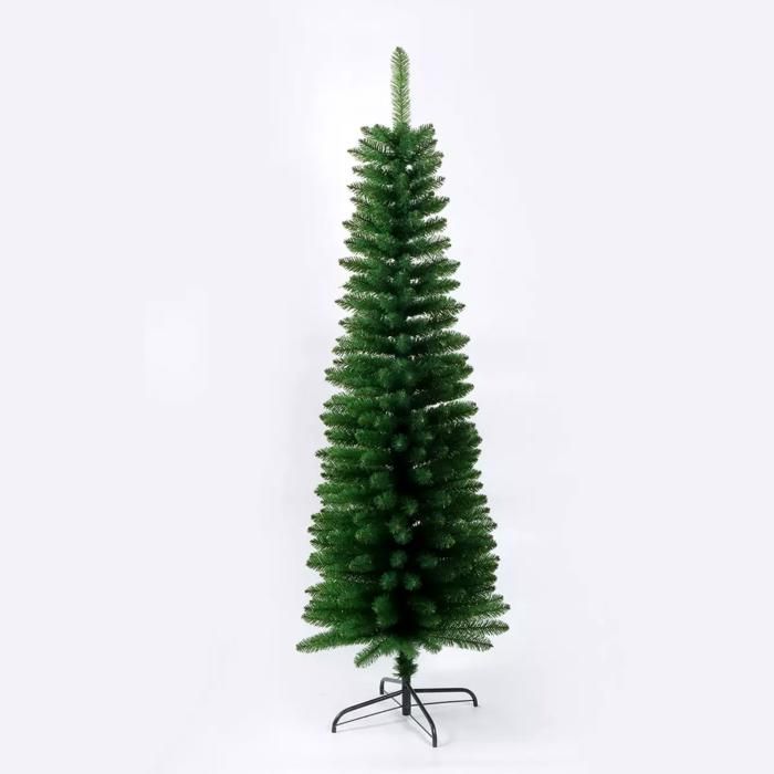 Sapin de Noël artificiel - MARQUE - 180 cm - Vert - Design réaliste - Réutilisable
