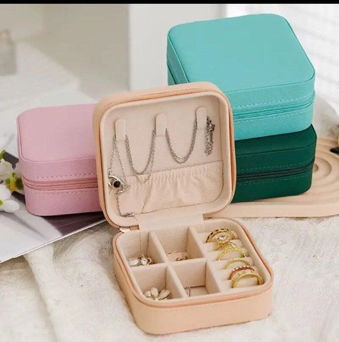 Boîte de rangement de bijoux ,Organisateur Bijoux Pratique multi-grille