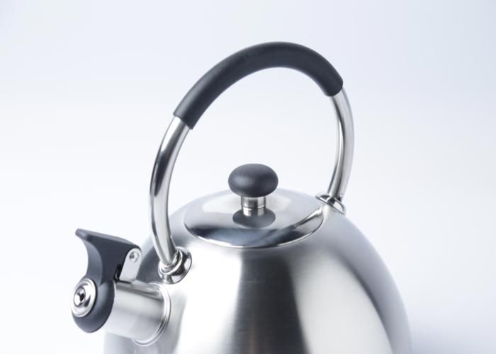 GENERIC - Bouilloire Siffleuse 2,5 L – Inox 19×19×22 cm avec Sifflet Intégré