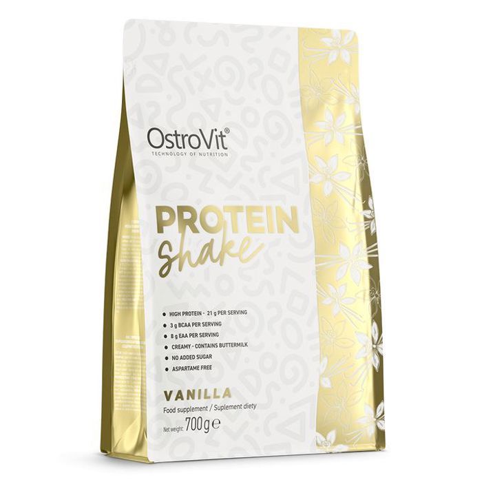 Protein Shake 700 g Vanilla - Protéines de Soja Riche en BCAA & EAA
