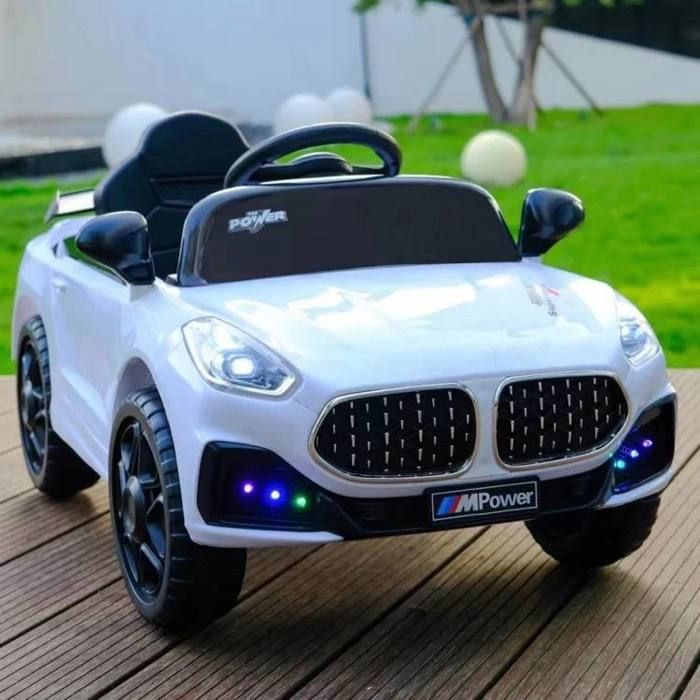 Voiture électrique pour enfant 6V  – Blanc