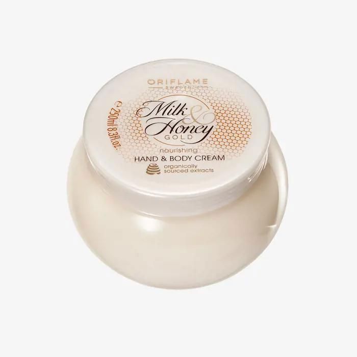 Crème Nourrissante pour les Mains et le Corps Milk & Honey Gold - 250ml