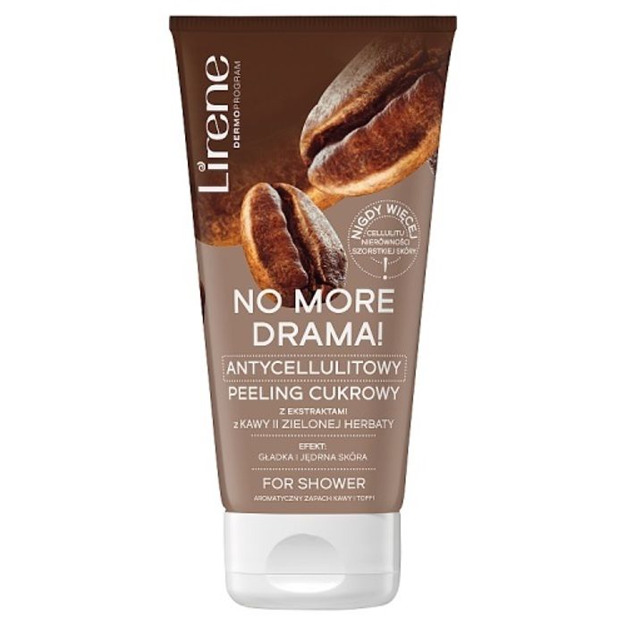Gommage Exfoliant Anti-Cellulite - Lirene Zéro Complication - 175 g - Exfoliation Douce - Peau Éclatante