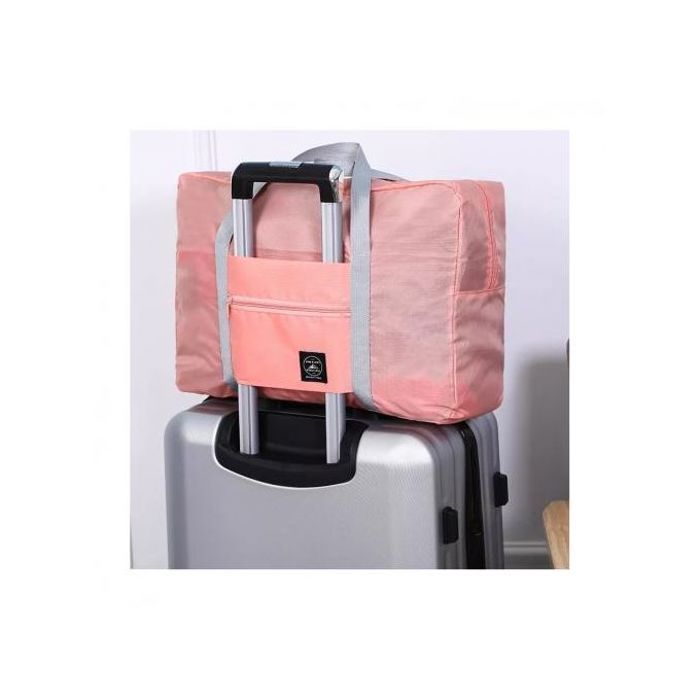 Sac de Voyage Pliable Grand Capacité Orange - Nylon Imperméable - 2023