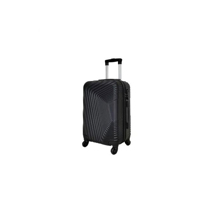 Valise Cabine Rigide - Noir - 39 Litres - PC + ABC