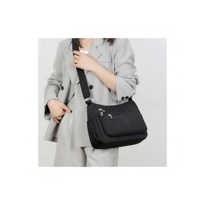 Sac à Main de Voyage pour Femme - Noir - Nylon