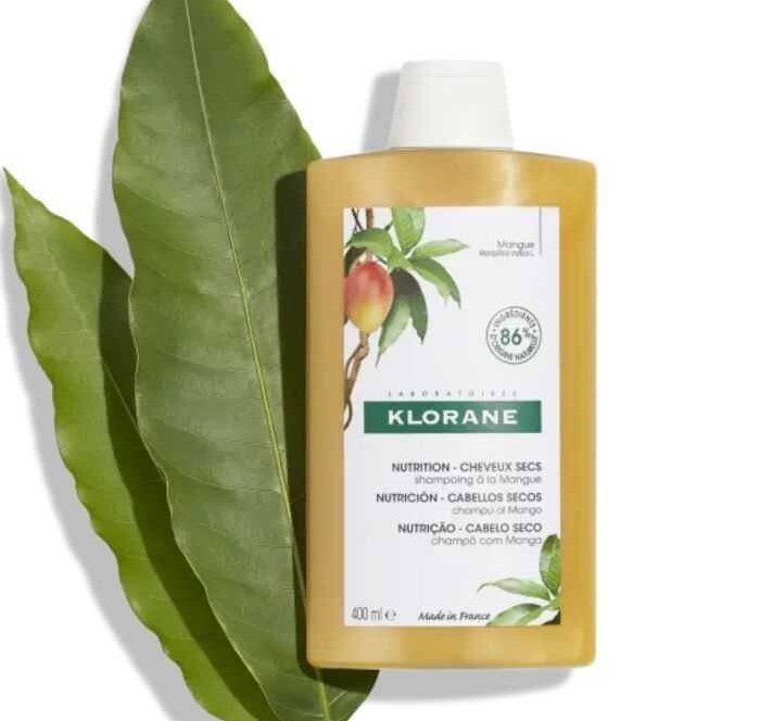 KLORANE BEURRE DE MANGUE SHAMPOOING TRAITANT NUTRITIF 400 ML