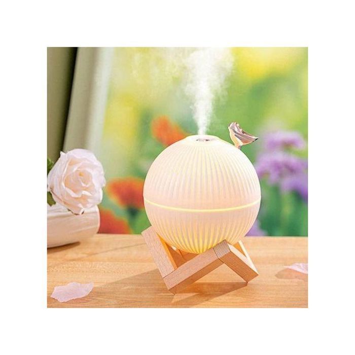 Humidificateur Lune 3D LED - Diffuseur d'Huiles Essentielles, Lumière Ambiance, Humidification et Purification