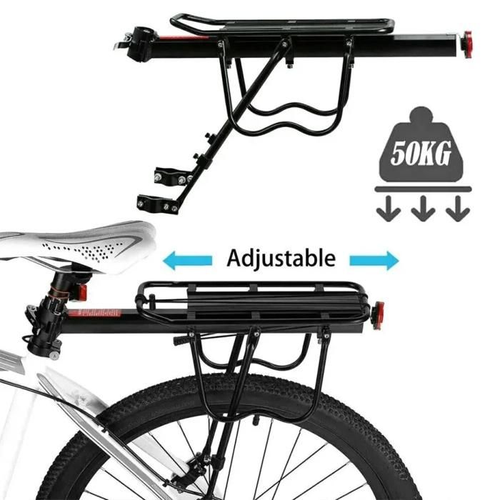 Porte-bagages en Alliage d'Aluminium pour Selle de Vélo max 50kg