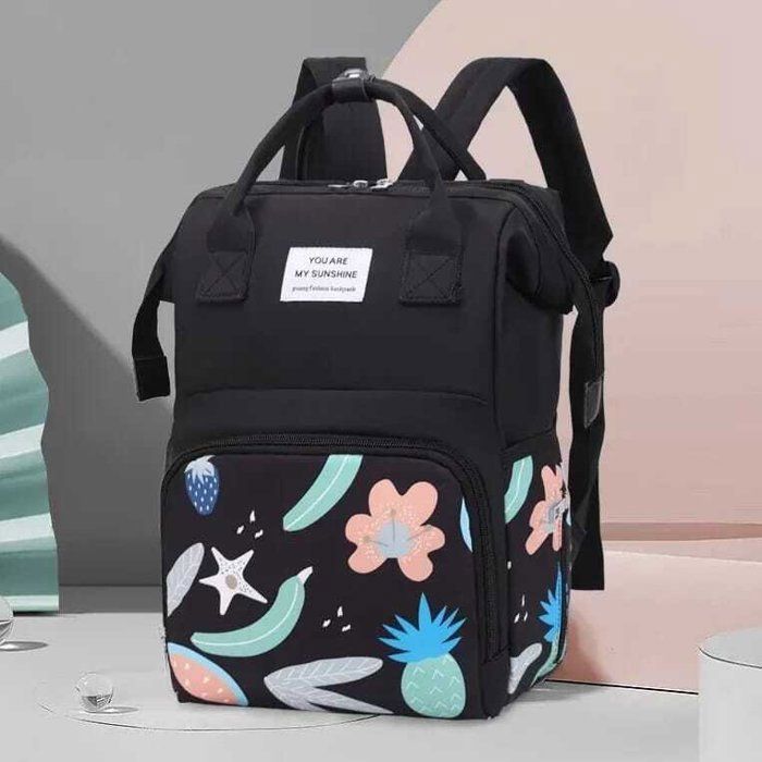 Sac maman et enfant grande capacité (noir)
