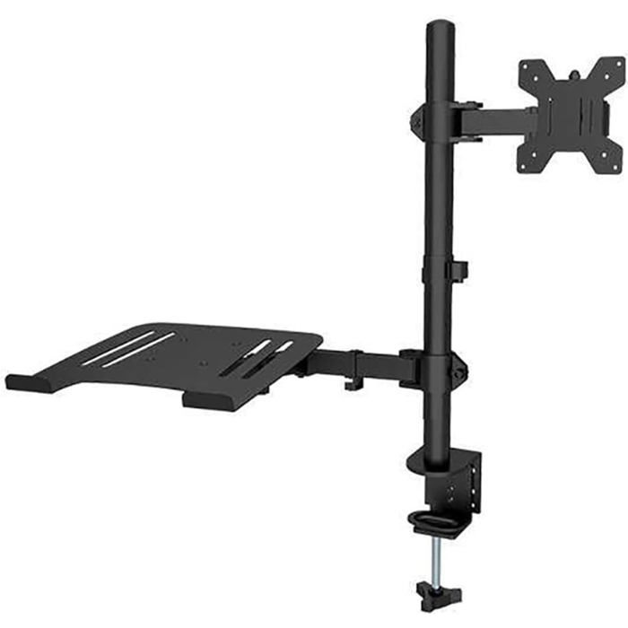 Generic Bras Support PC Portable + Moniteur Ecran LCD Bureau 10" à 32" Z012