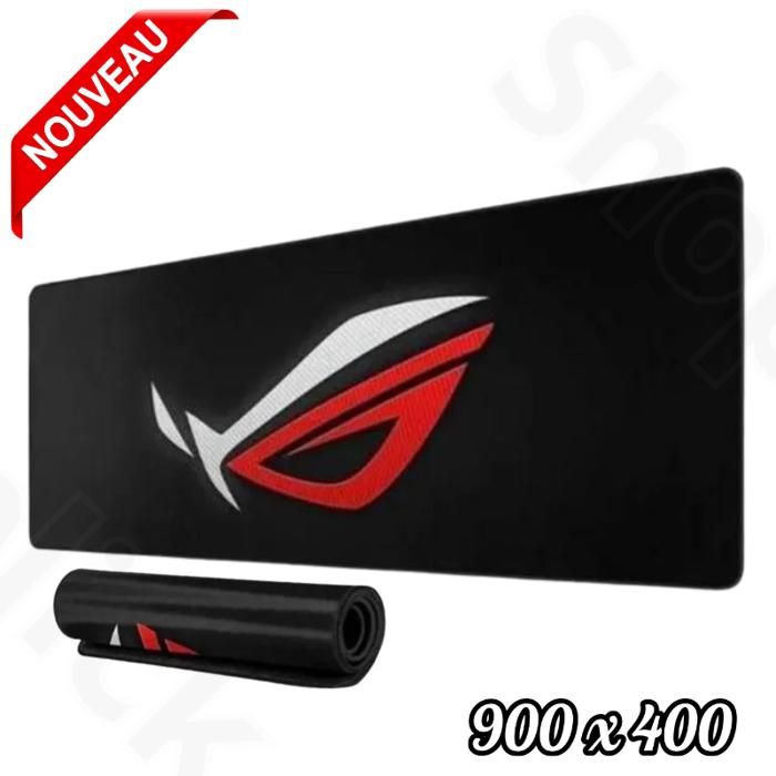 MSI - Tapis de Souris Gamer XXXL (900x400mm) - Grand Tapis de Bureau pour Clavier et Notebook - Base Antidérapante pour Gaming Pro
