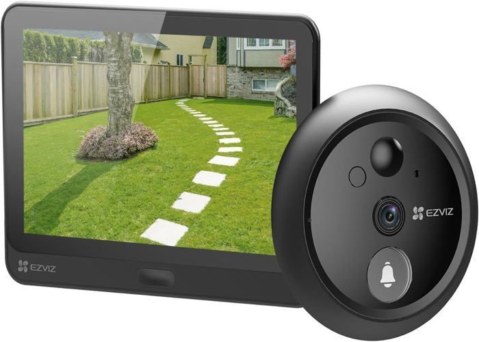 EZVIZ - Camera EZVIZ Peephole doorbell CS-HP4-R100-6E2WPFBS