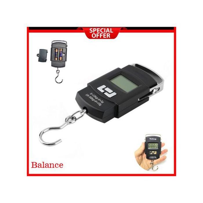 Balance de Bagages Electronique - 50kg-10g - Ecran LCD