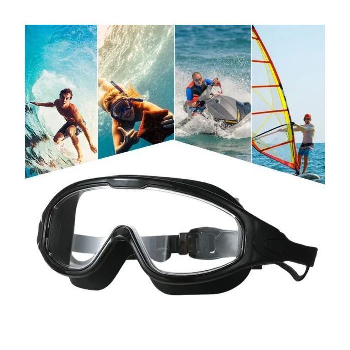 Lunettes de Natation Étanches Anti-Buée - Pour Adultes