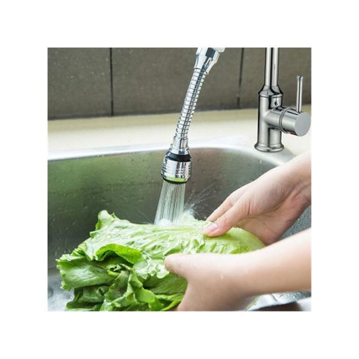 Douchette Flexible de Cuisine Relax 360° - Acier Inoxydable