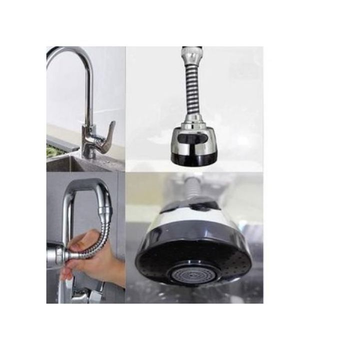 Robinet d'Eau Filtre Multifonction Flexible - 17cm