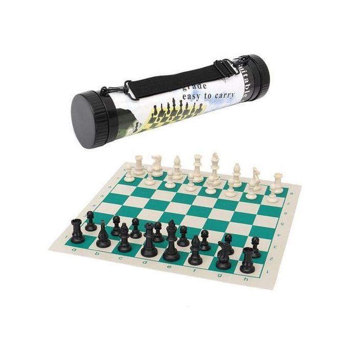 Jeu d'Échecs Portable - Pièces en Plastique