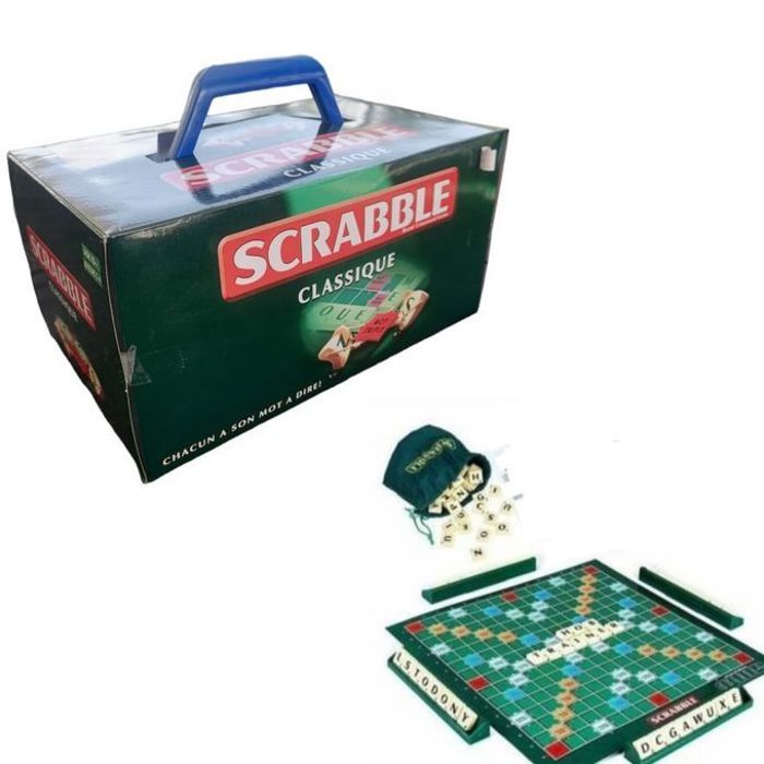 Scrabble - Boîte Pratique pour le Voyage - Jeu de Société