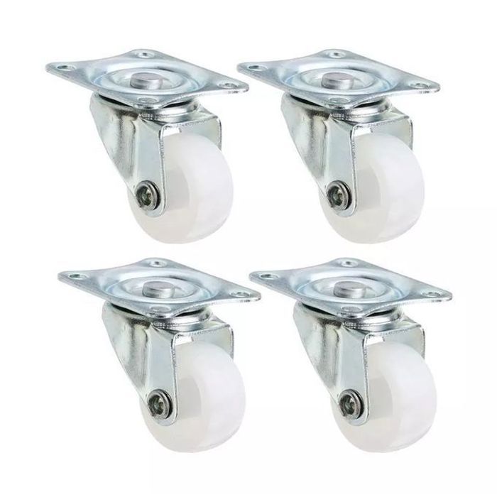 Roulettes Pivotantes - 4 Pièces 40mm