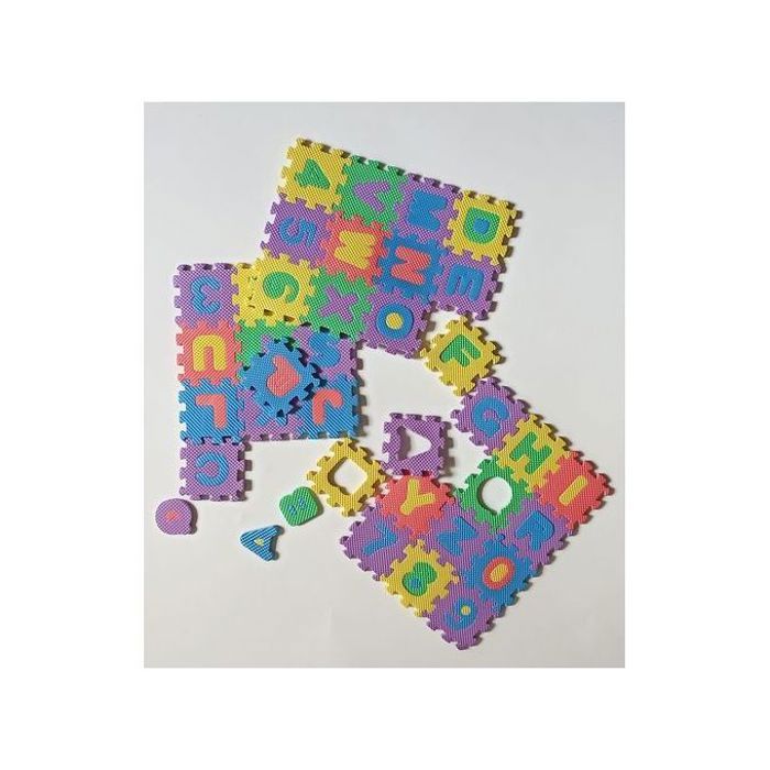 Puzzle Chiffre Alphabet - Tapis Enfant 36 Pièces