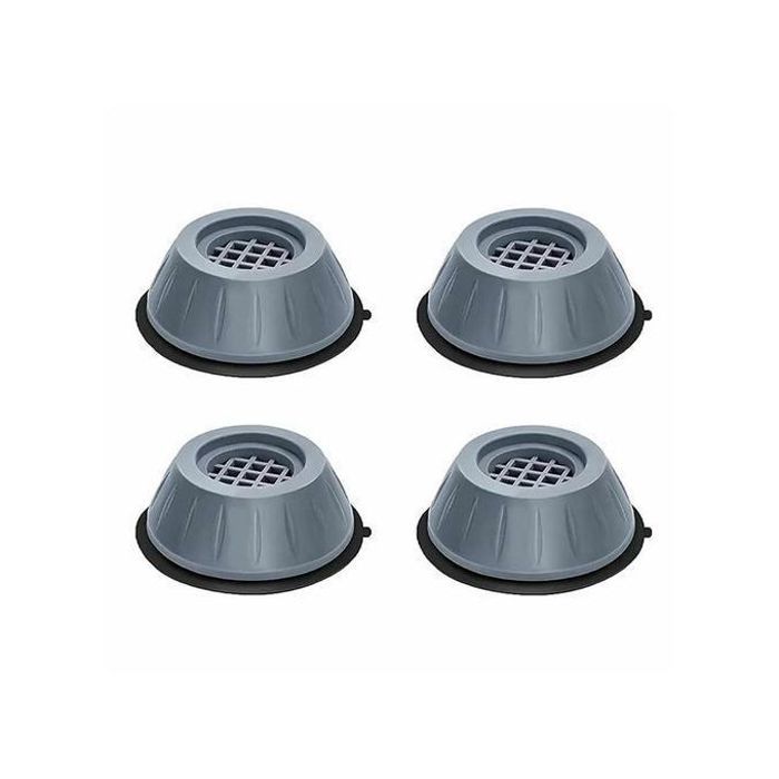 Lot de 4 Supports Anti-Vibration - Machine à Laver - Silicone