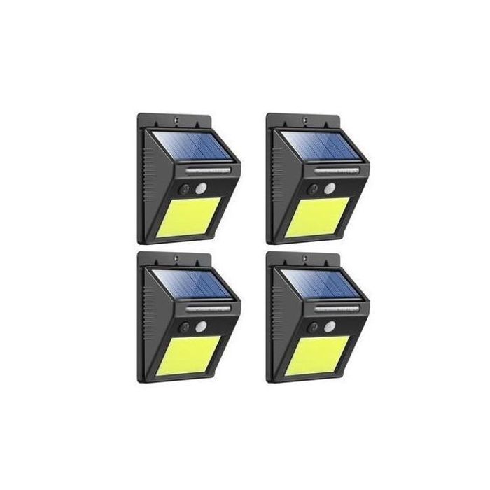 Projecteur Solaire Extérieur 48 LED avec Détecteur de Mouvement