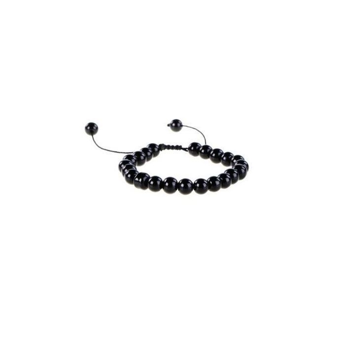 Bracelet Noir Classique - Diamètre Unique