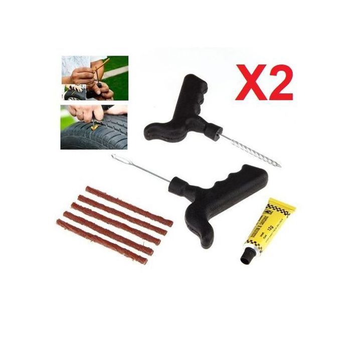 Kit de Réparation Pneu - Pour Pneu Tubeless