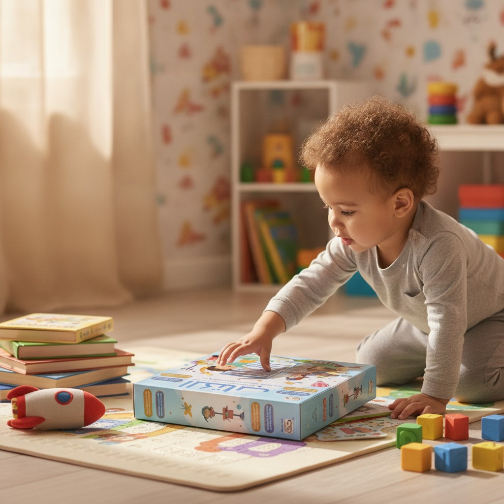 Livre Électronique Interactif Bilingue - Anglais et Arabe pour Enfants - Marjane Mall - Image 3