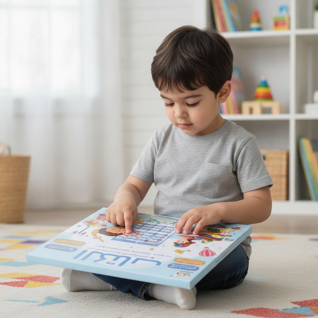 Livre Électronique Interactif Bilingue - Anglais et Arabe pour Enfants - Marjane Mall - Image 4