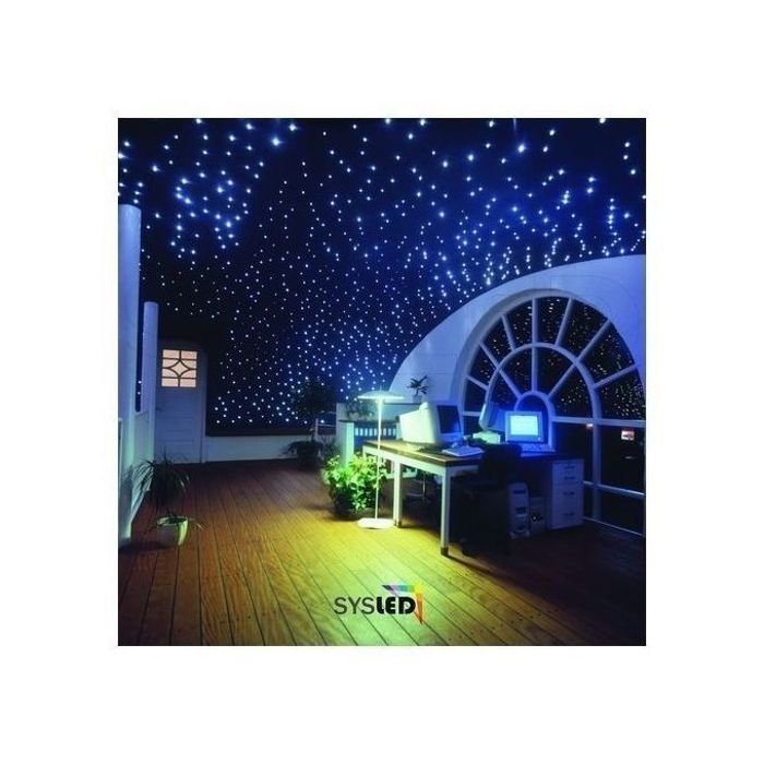 Etoiles Lumineuses - 100 Pièces, Multicolores, Décoration Murale