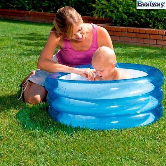 Piscine Gonflable Bébé - 3 Cerceaux, 70 x 30 cm, Bestway