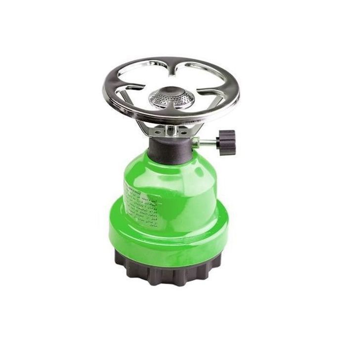 Réchaud de Camping - Made Turkey - K 190 - Acier robuste - 12-14 heures d'autonomie - Compact