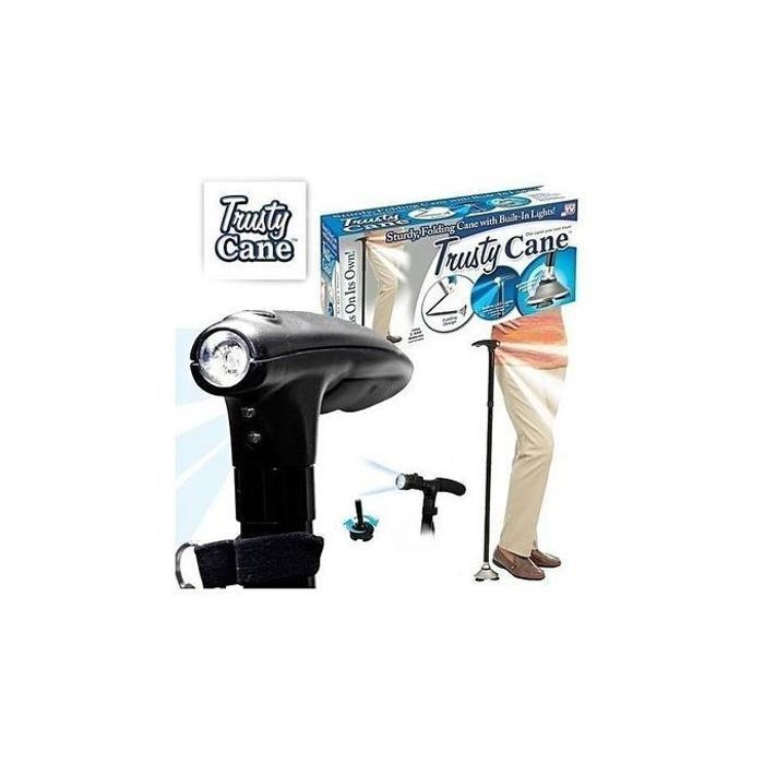 Canne Pliante Autoportante - avec Lumière LED - Trusty Cane