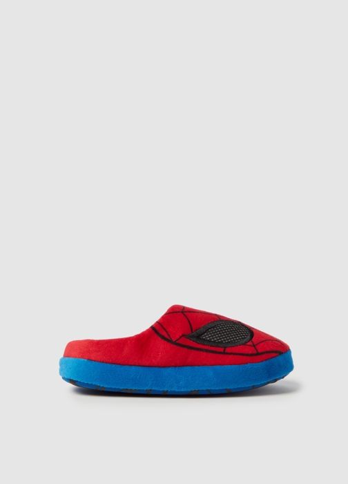 Chaussons en velours imprimé Spider-Man