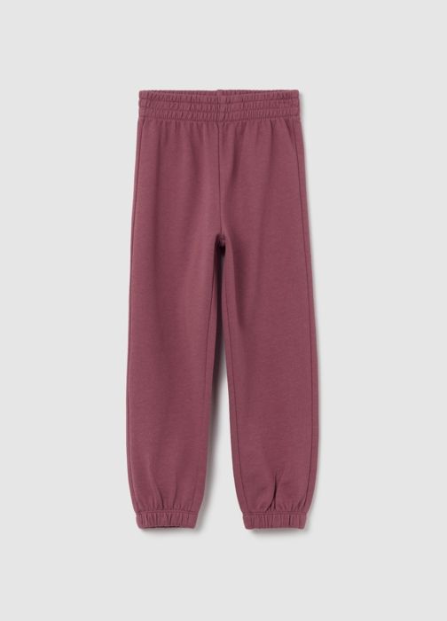 Pantalon de jogging en molleton avec bords élastiqués