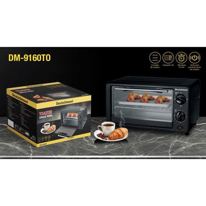 Toaster mini four electrique 10L