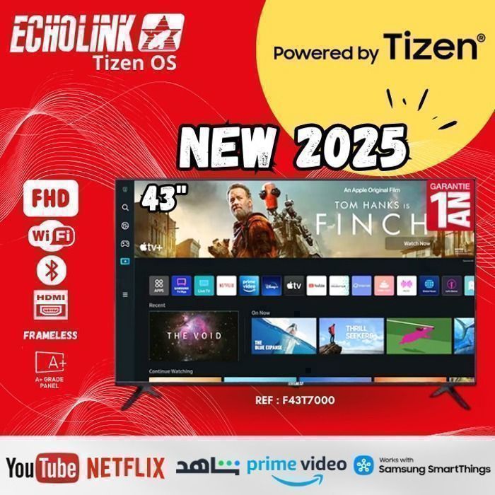 Echolink TIZEN Tv 43” F43T7000