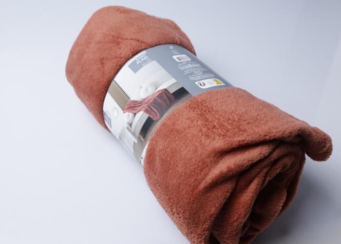 Plaid Microfibre Terracotta 180x220cm TX0118A