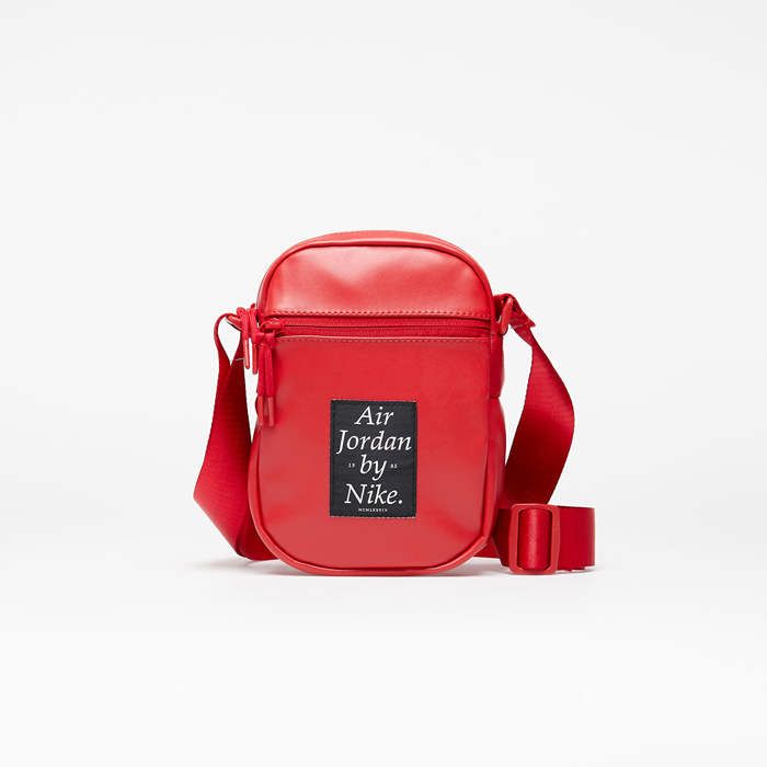 Sac à bandoulière - NIKE - Air Jordan - Rouge - Zippée - 2 poches extérieures