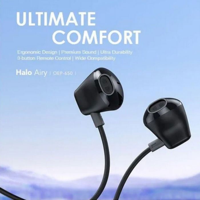 Oraimo Halo Airy OEP-650 Type-C Half In-ear Wired Headphones