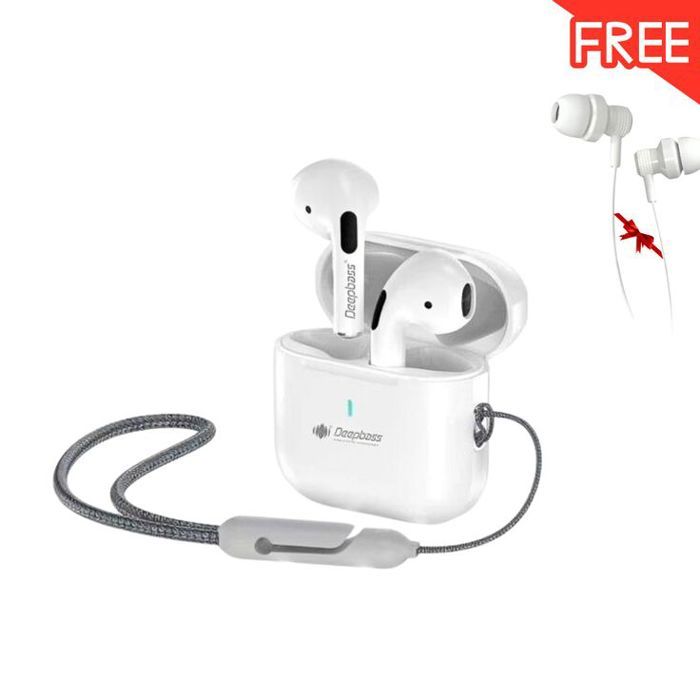Écouteurs Sans Fil TWS-X5 DeepBass + Écouteurs Filaire Offerts : Doublez Votre Expérience Audio !